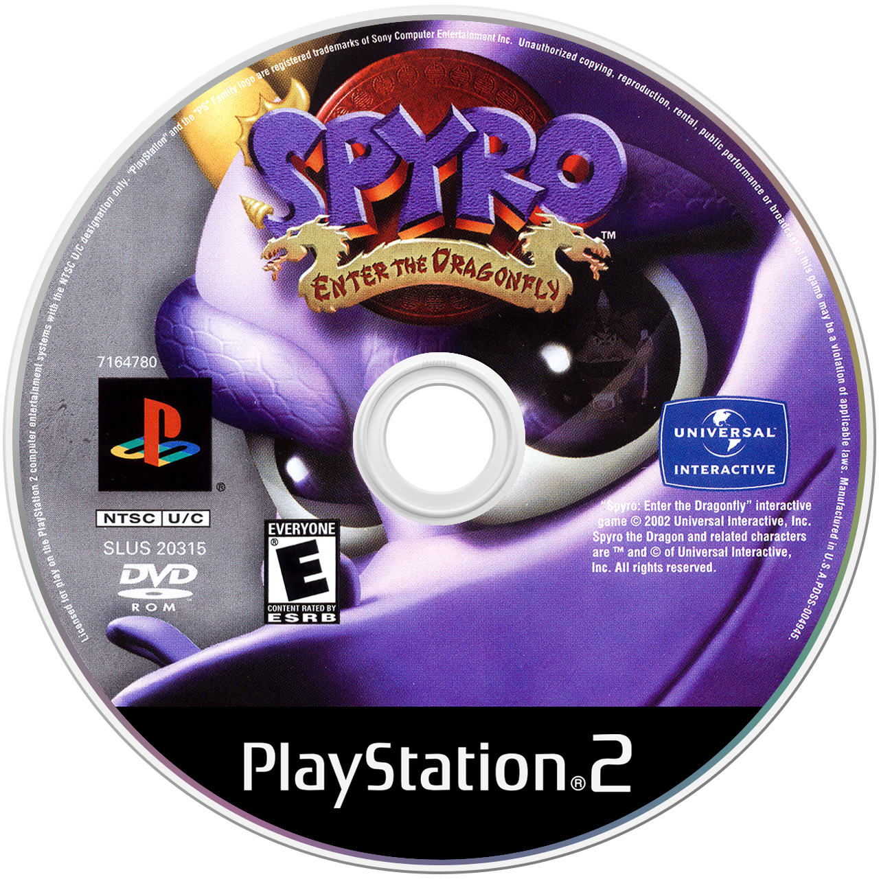 Spyro Enter the Dragonfly media 5 for Playstation 2
